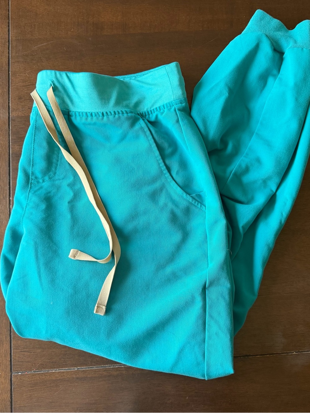 Figs women’s Teal Zamora Jogger Pants medium